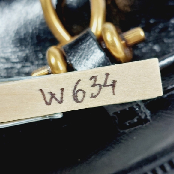 New Steve Madden Karmine Black Leather Slip On Loafers W634 - Picture 11 of 11